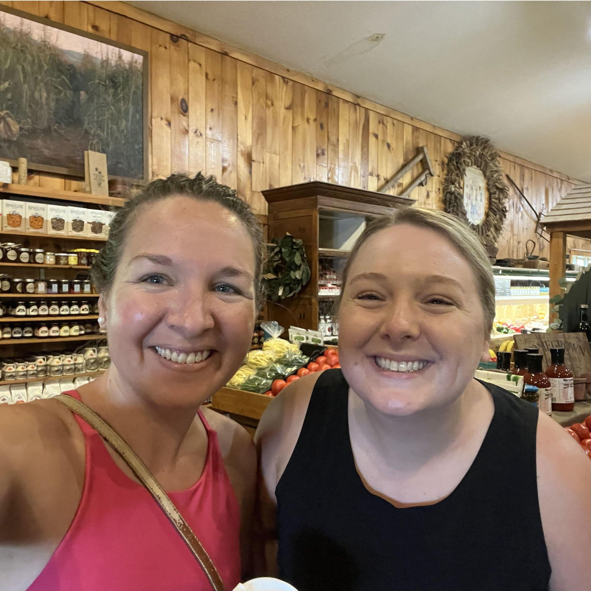 Jess & Erika at the Carrot Barn - August, 2023