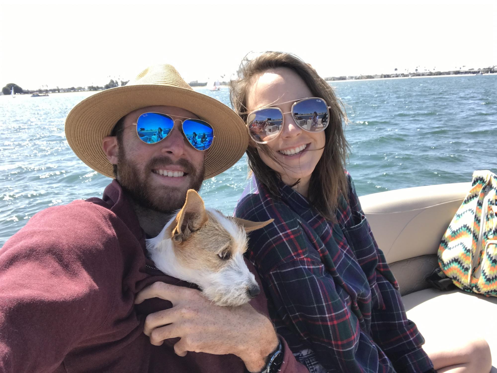 Boating around the bay!