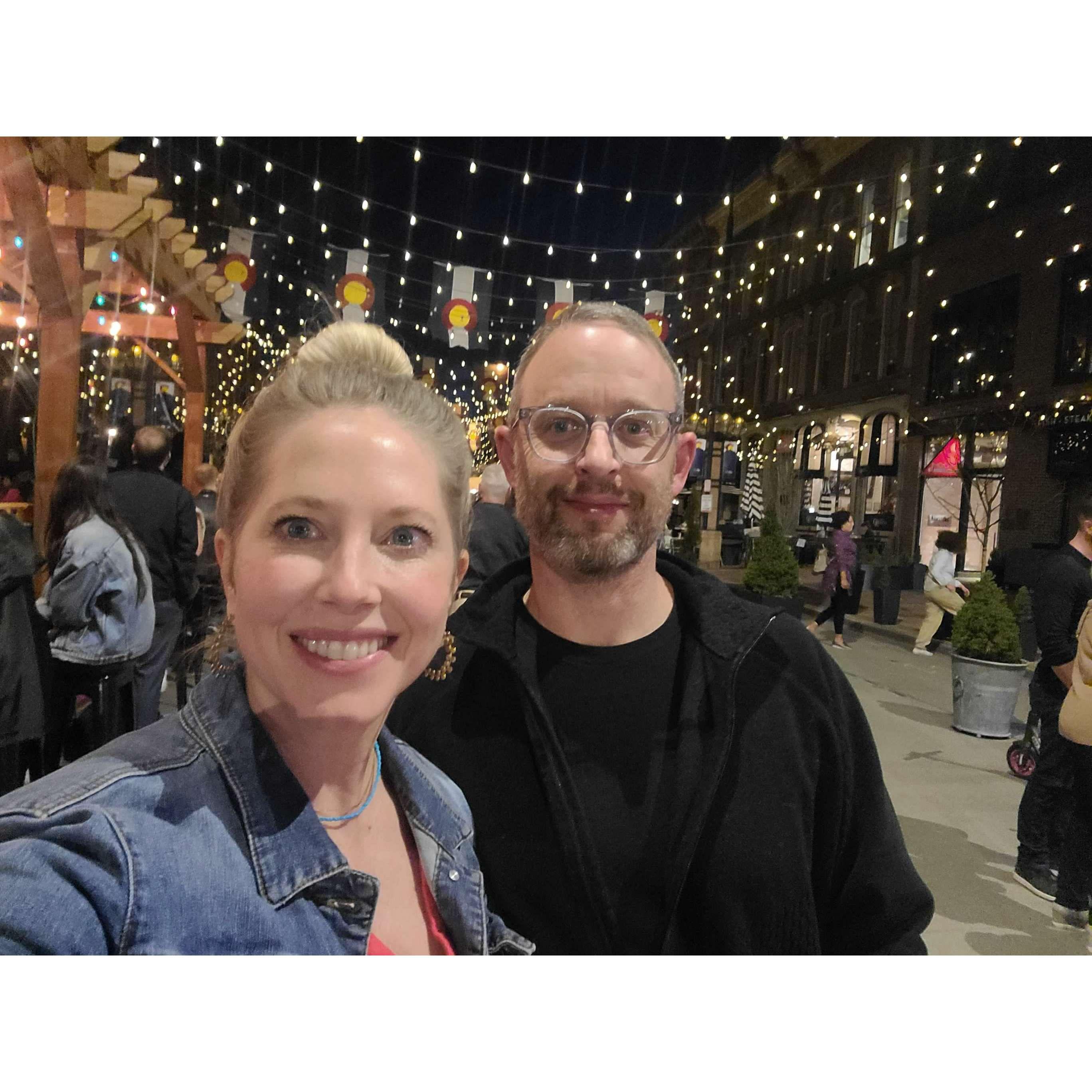 Date night at Larimer Square, Denver - July 2023