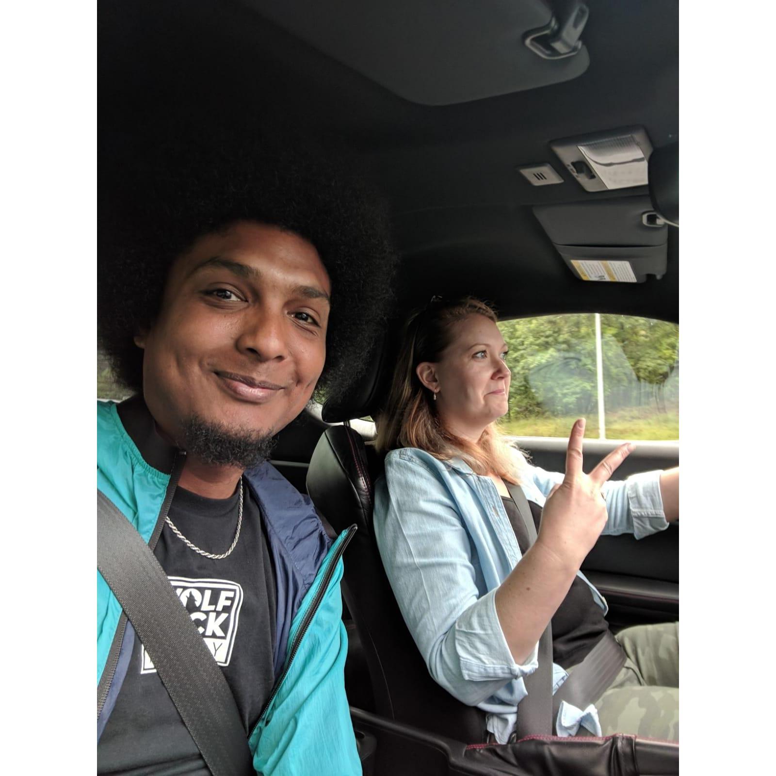 First time driving the BRZ!