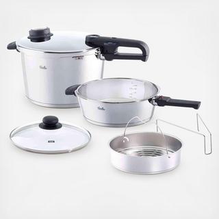 Vitavit 6-Piece Premium Pressure Cooker Set