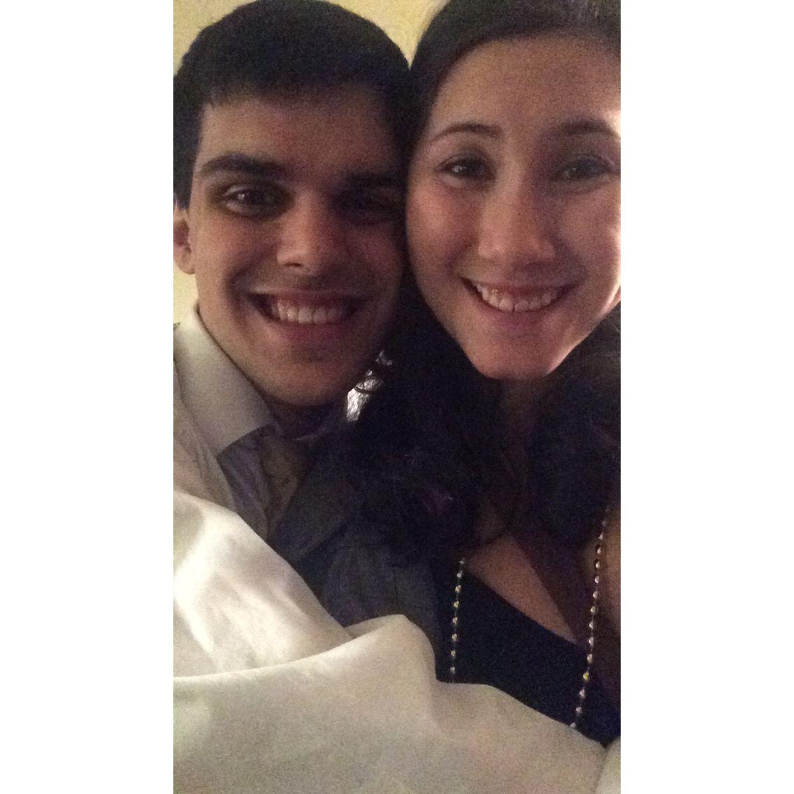 Our first picture together from when we started dating!