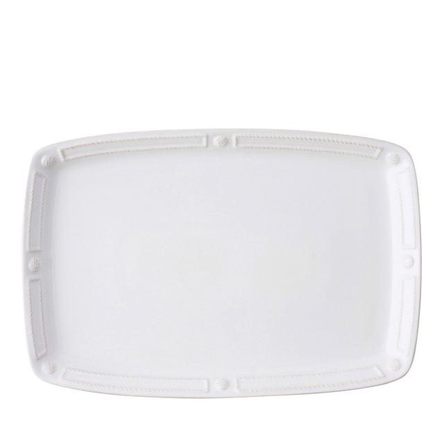 Juliska - Berry & Thread French Panel Whitewash Platter, 16.5"