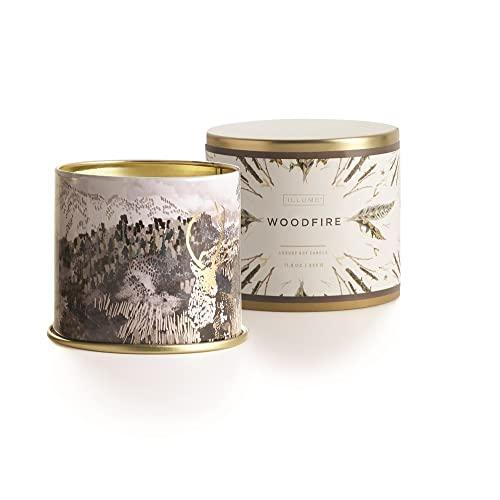 Illume Holiday Large Tin: Woodfire