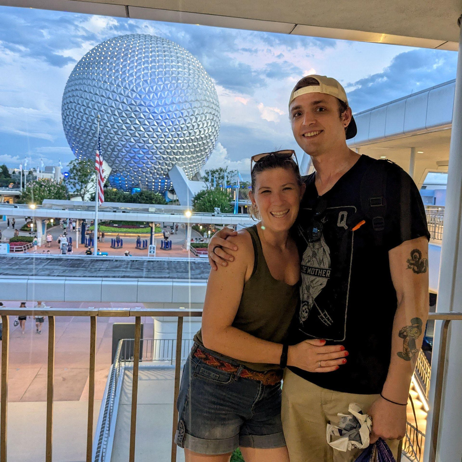 We just look cute in this one.