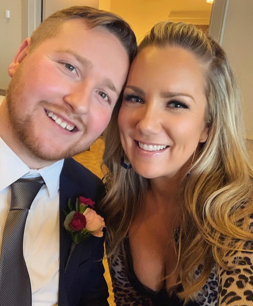 At friends wedding, January 2020.