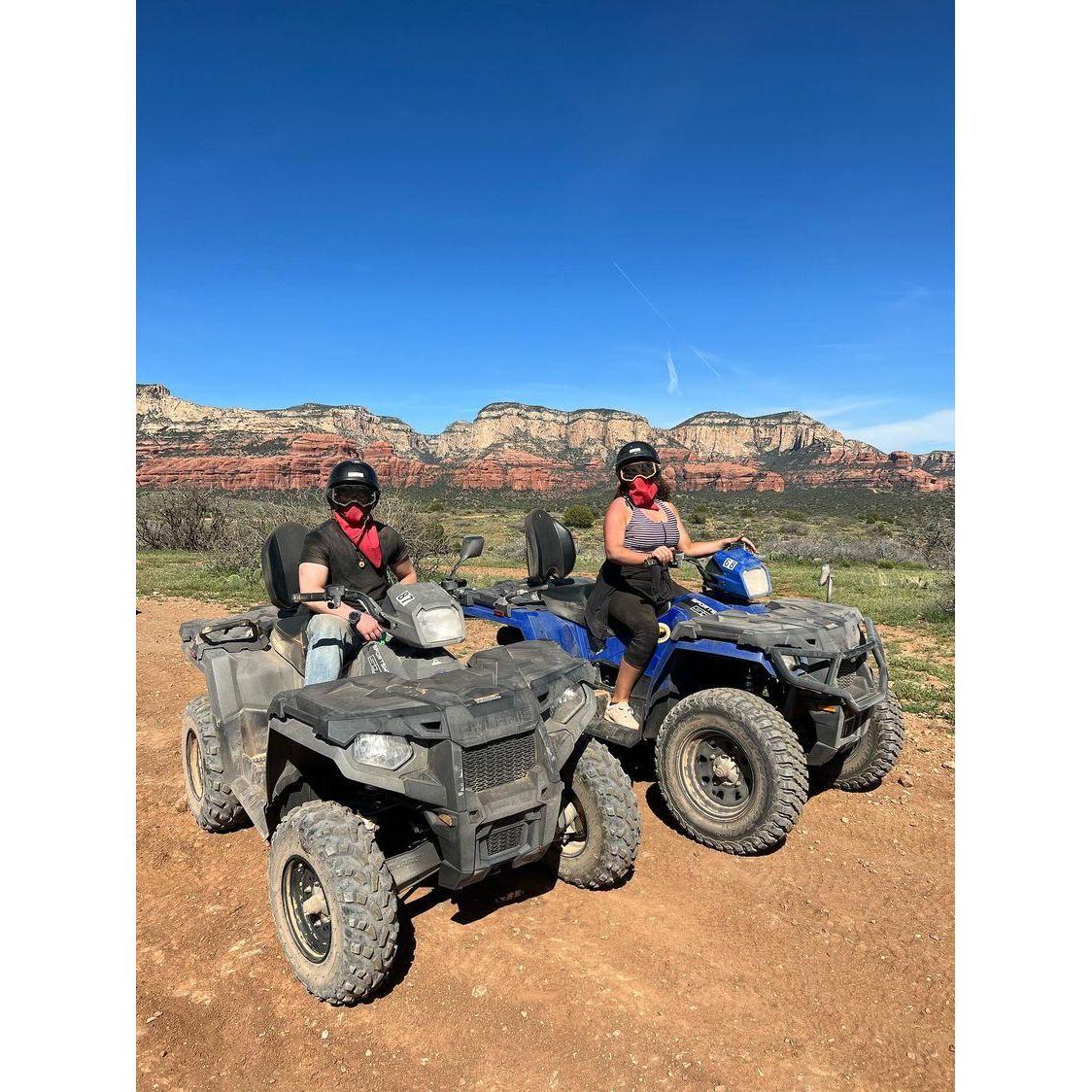 Ben told Kate that he wanted to ride ATVs in the desert sometime...turns out it would be sooner than he thought!