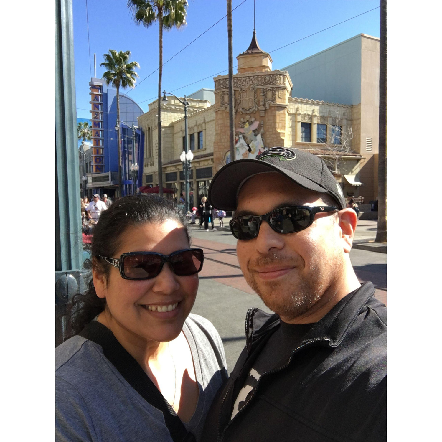 First trip to Disneyland together