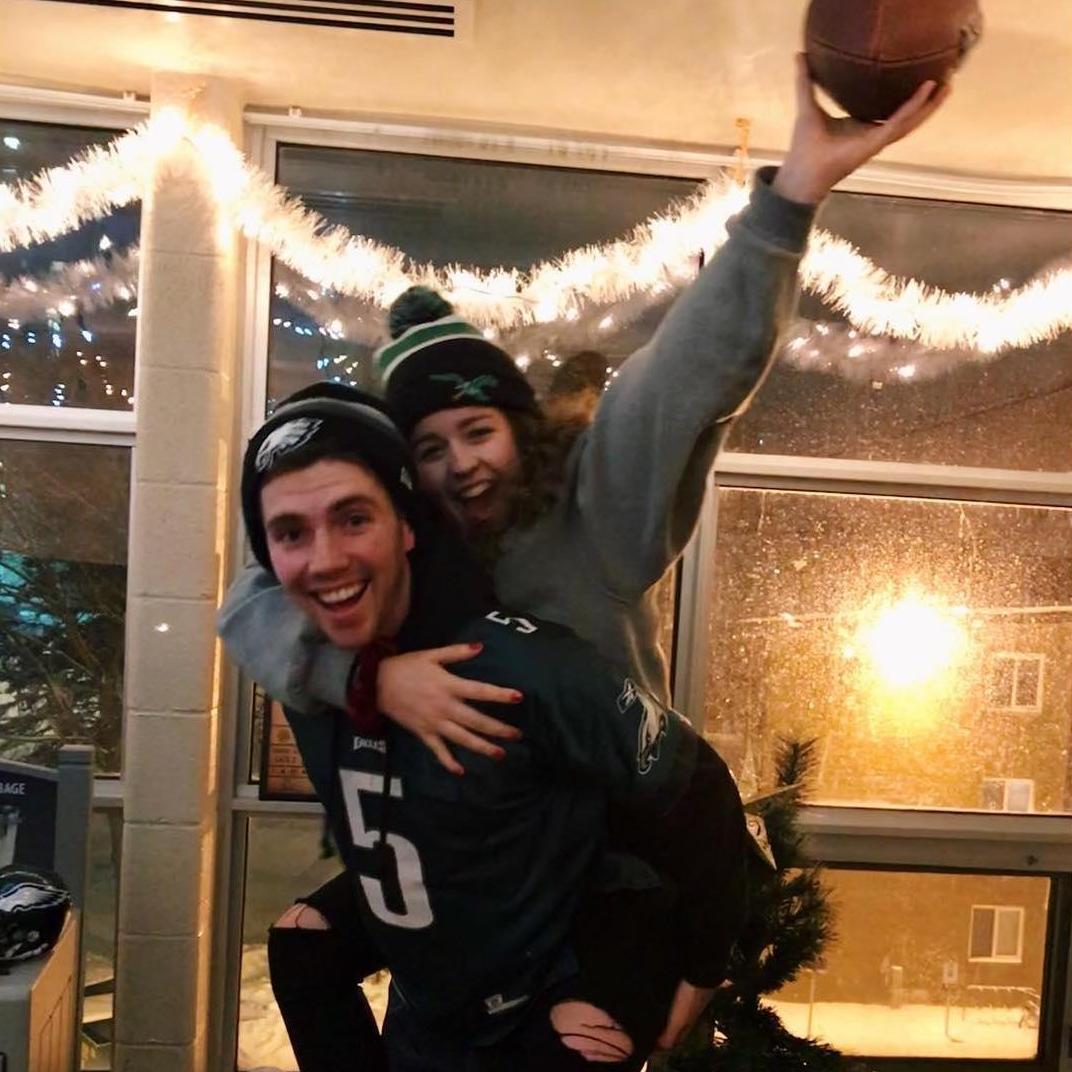 Eagles win the super bowl!! (2018)