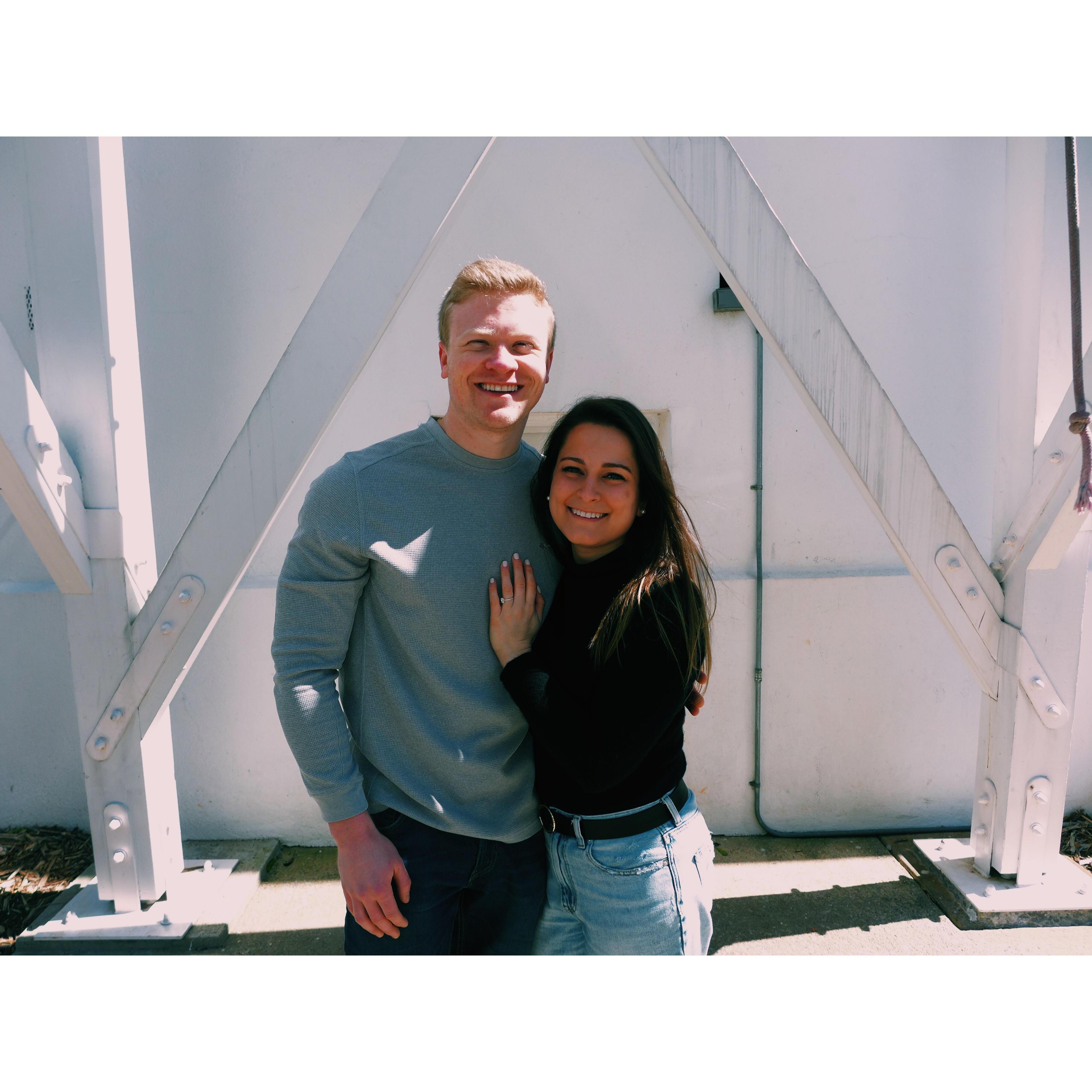 We're engaged!