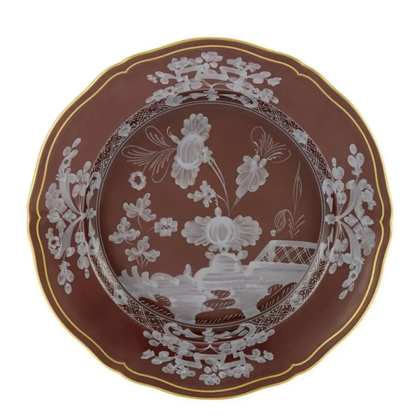 Ginori 1735 Oriente Italiano Castagna Salad Plate