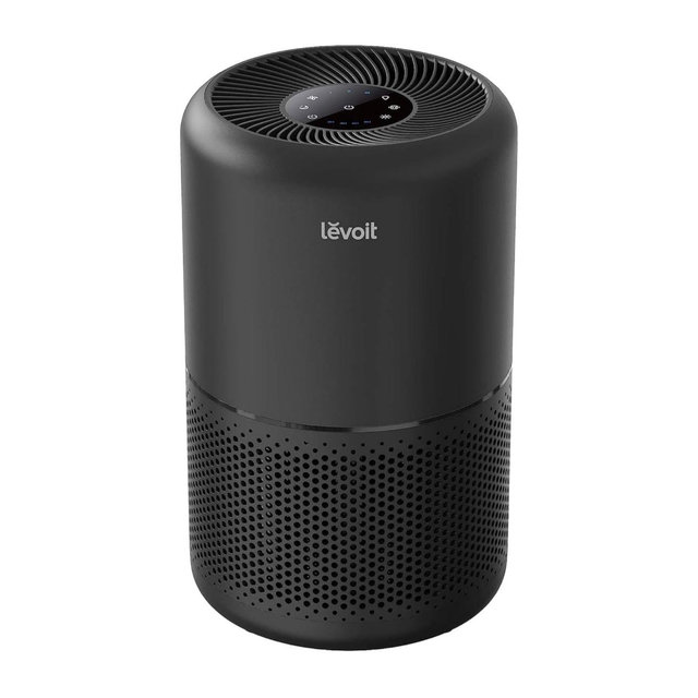 LEVOIT Air Purifier for Home Allergens Pet Hair in Bedroom, Covers Up to 1073 ft² by 56W High Torque Motor, AHAM VERIFIDE, 3-in-1 Filter with HEPA Sleep Mode, Remove Dust Smoke Odor, Core300-P, Black