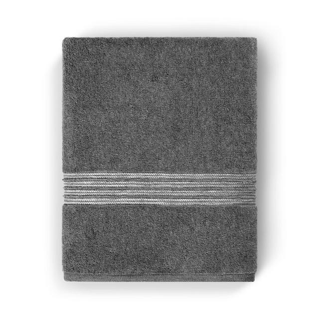 Casual Avenue Fibrotint Bath Towel in Charcoal