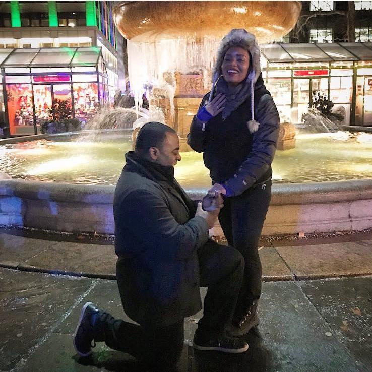 Our engagement at Bryant Park, NY.