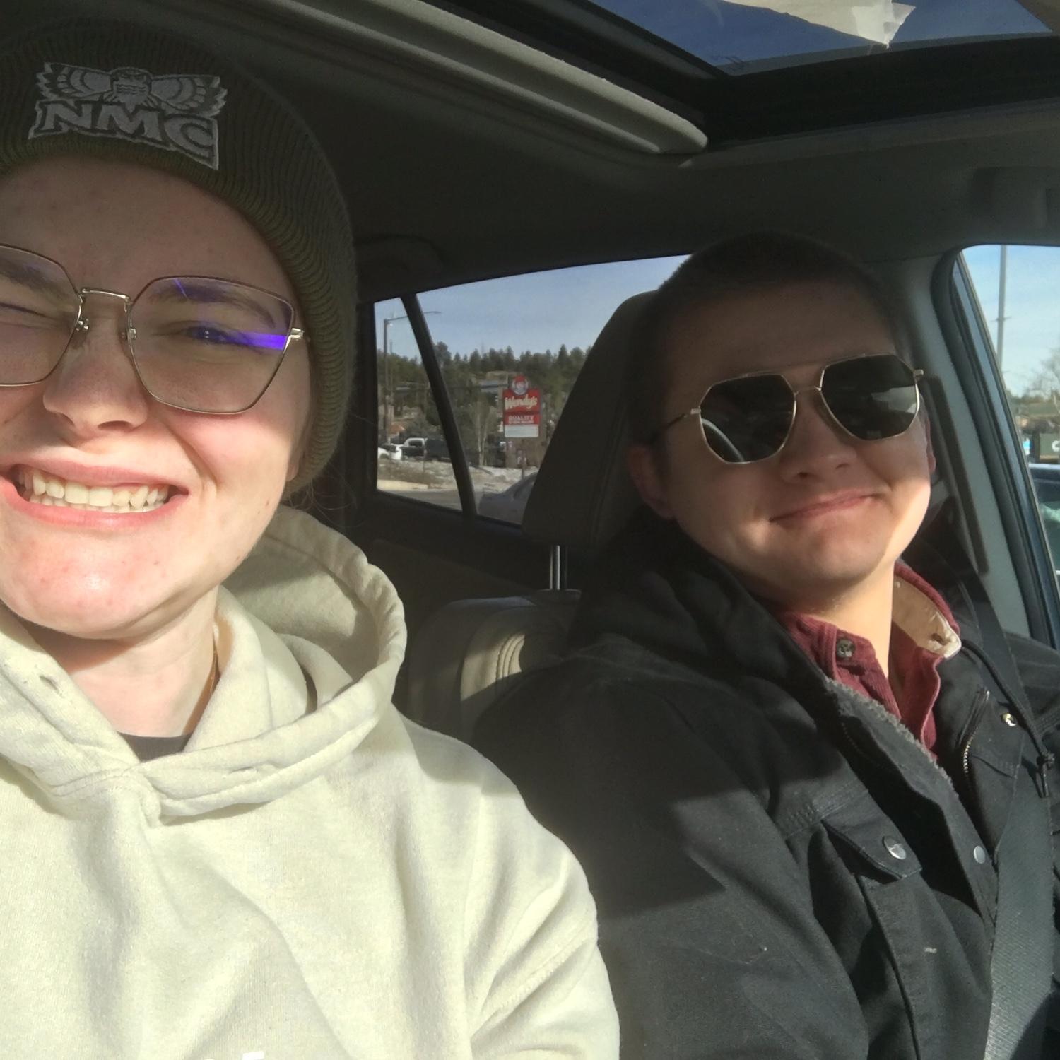 The morning Cody proposed we went grocery shopping together and made meal prep together before getting ready to go out!