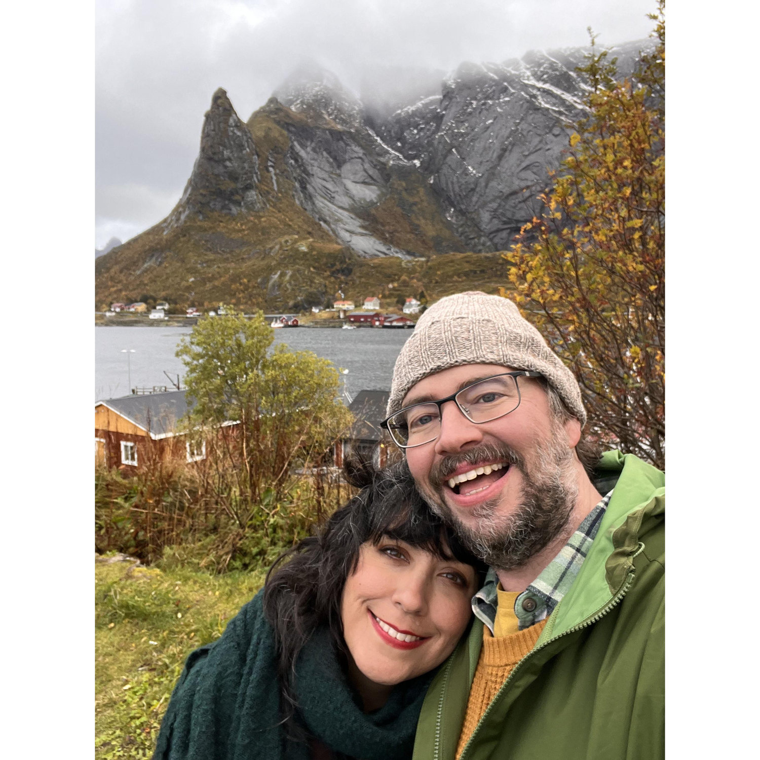 Norway is a breathtaking country, and Patrice went there for a puppet making workshop!  Brendan met her after and they ventured through Lofoten together(above the arctic circle)!