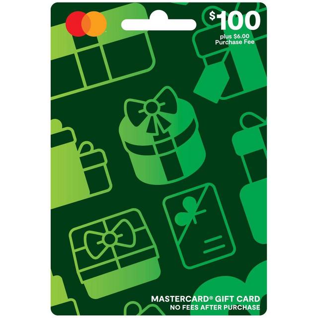 Mastercard Gift Card - $100 + $6 Fee