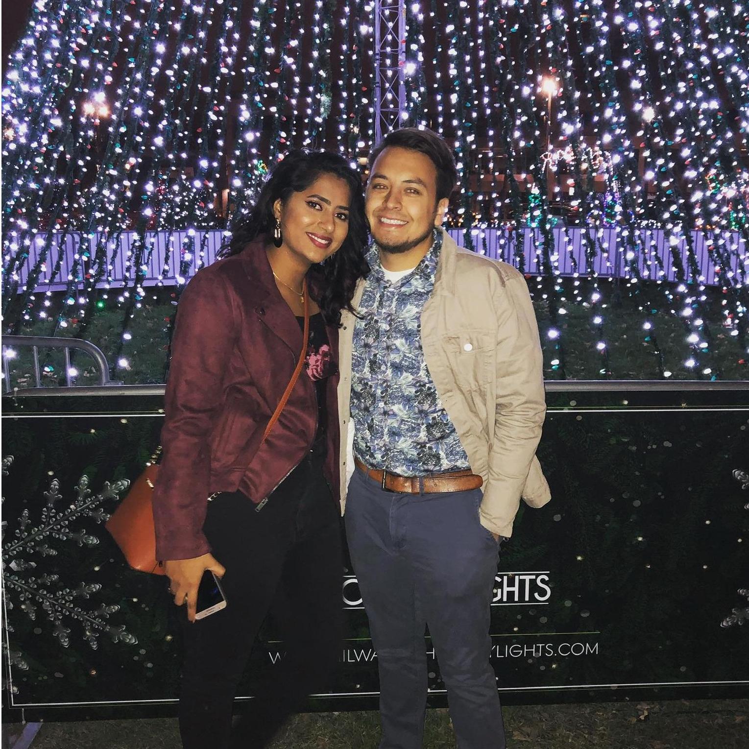 At Cathedral Square during Christmastime, 2018