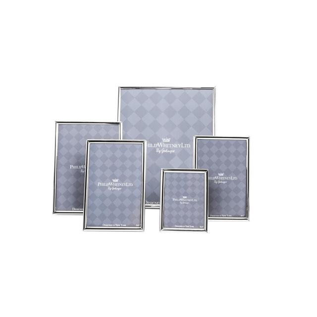 Philip Whitney 5 Piece Silver Plated Photo Frame Set