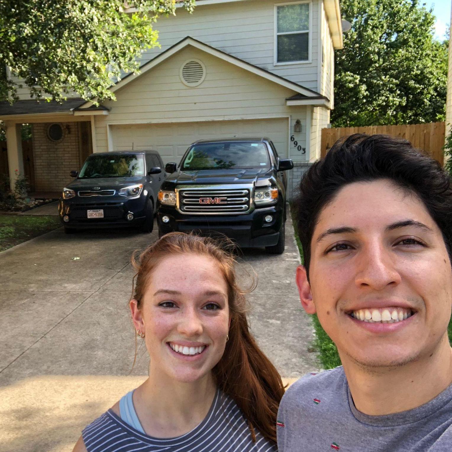 The day we got the keys to our first home