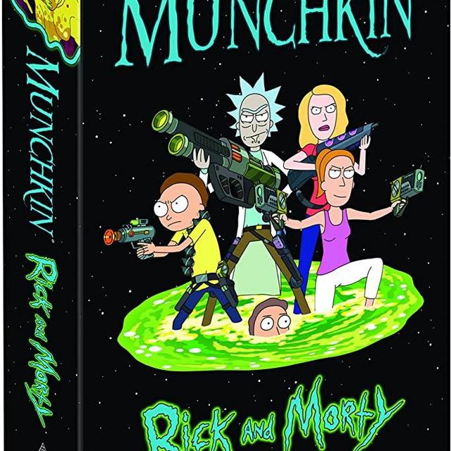 MUNCHKIN: Rick And Morty Card Game | Rick and Morty Adult Swim Munchkin Board Game | Officially Licensed Rick and Morty Merchandise | Munchkin Game from Steve Jackson Games