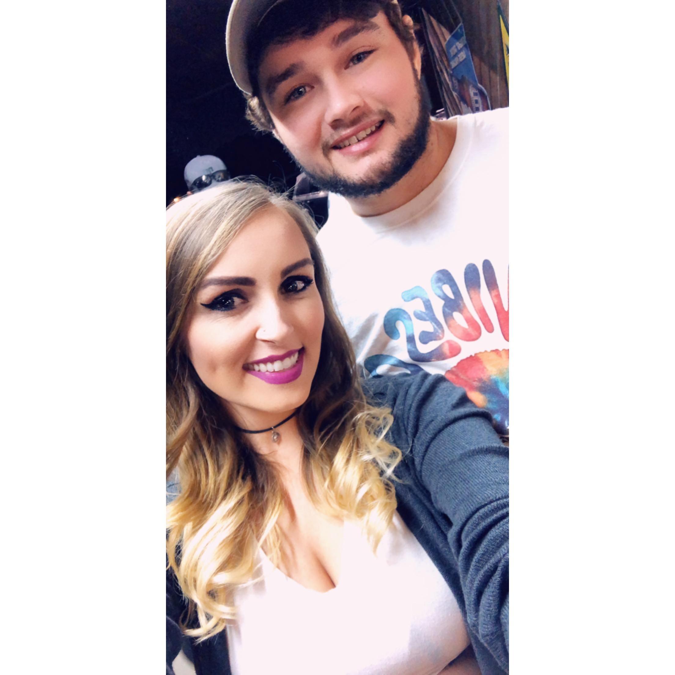 A night out to hear some great music with some good friends.