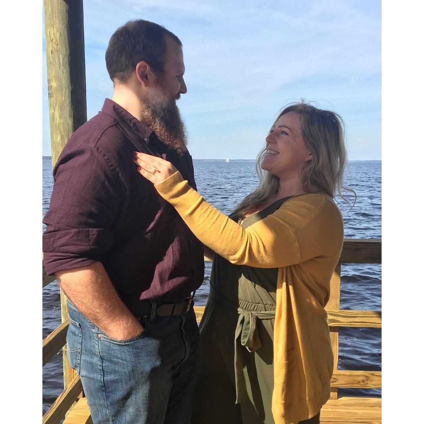 She said yes!