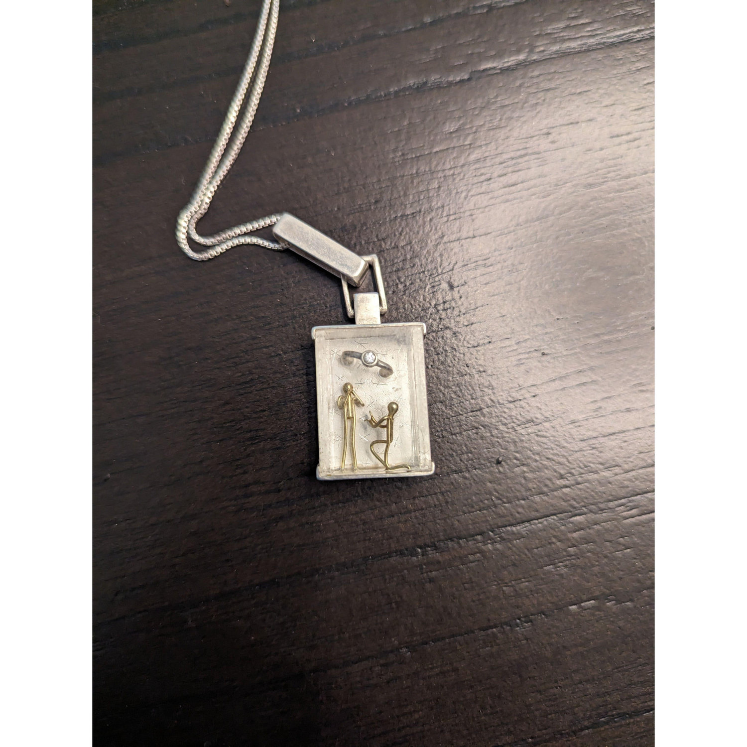 The beautiful Maeda Asagi necklace Jonathan proposed with