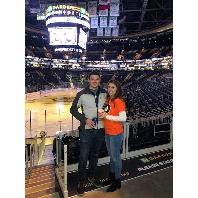 He is a Flyers fan deep down...