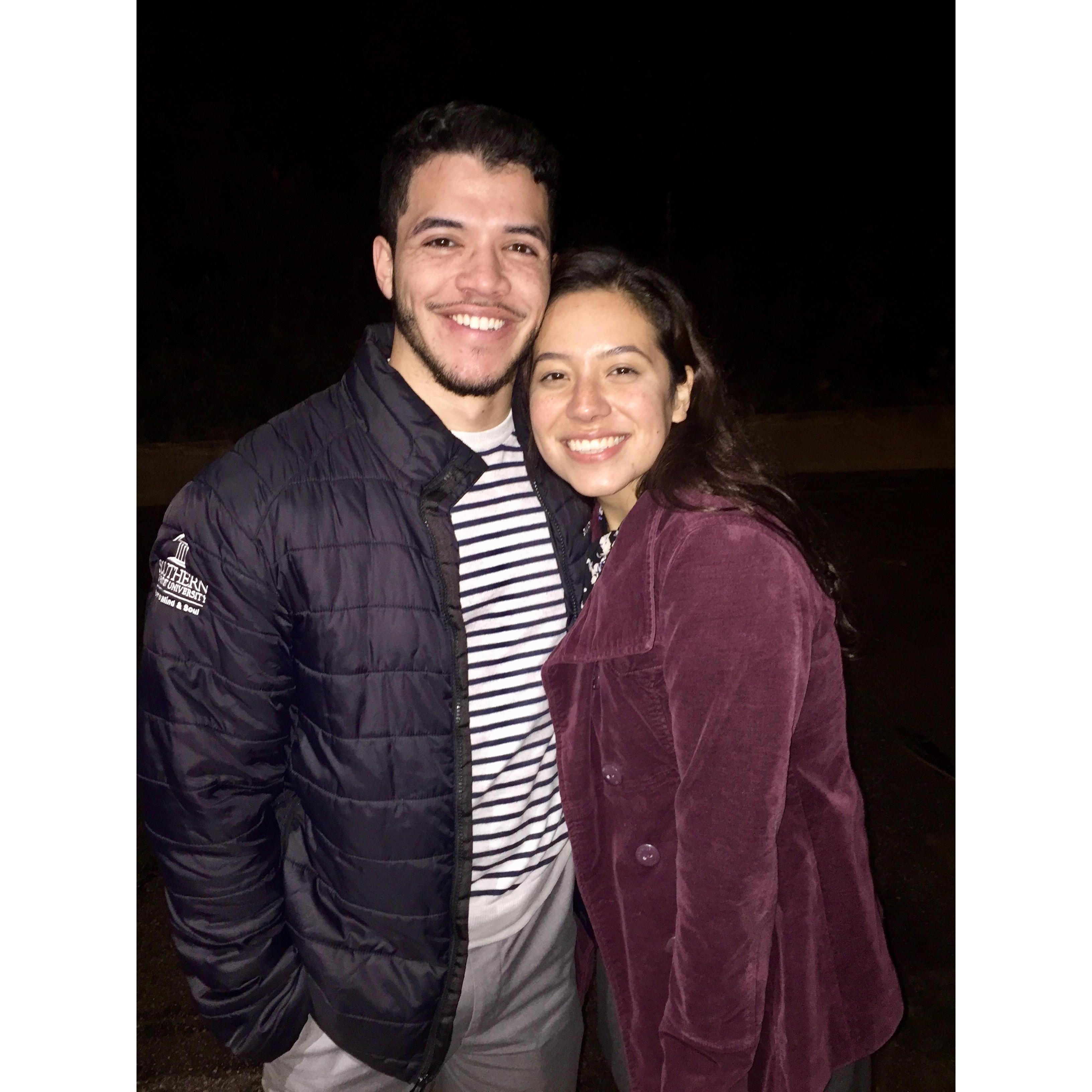 This was our first picture together :)