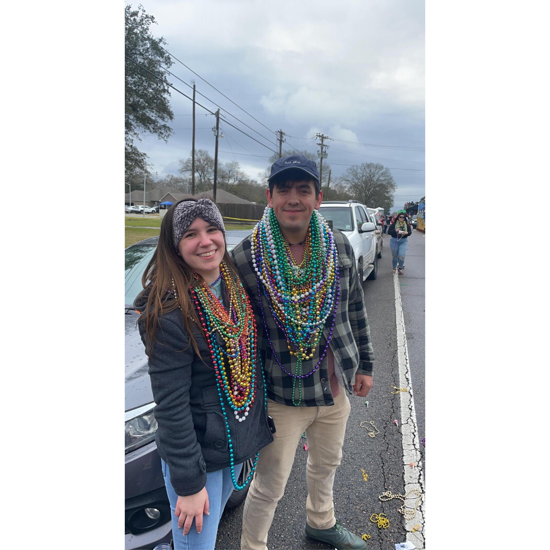 Our first real Mardi Gras in 2023!