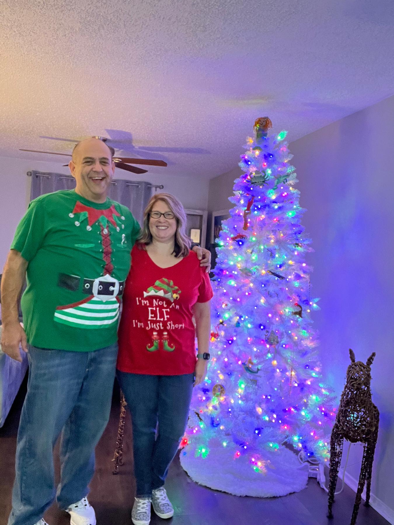 Our first Christmas tree.