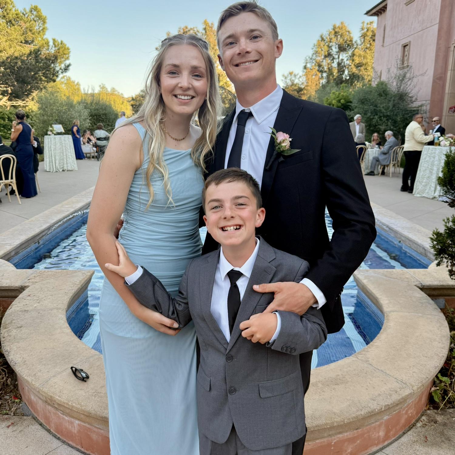 May 2025. Wedding guests.
