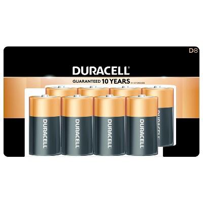 Duracell Coppertop D Batteries - 8ct