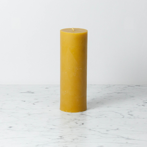 Jumbo Beeswax Pillar Candle 135 hr