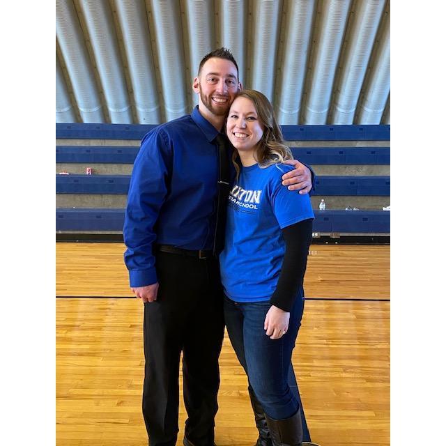 Lance helped the Clinton boys win the state basketball championship!