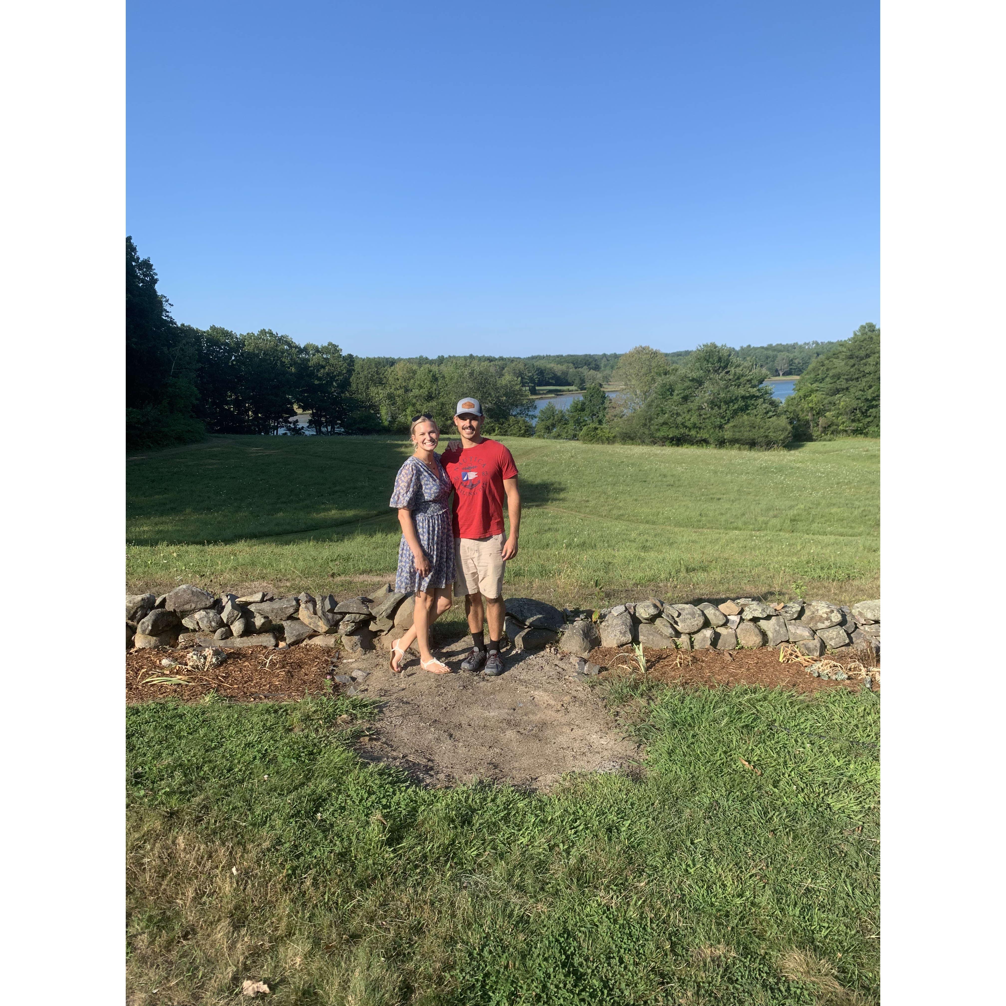 First look at the wedding venue!