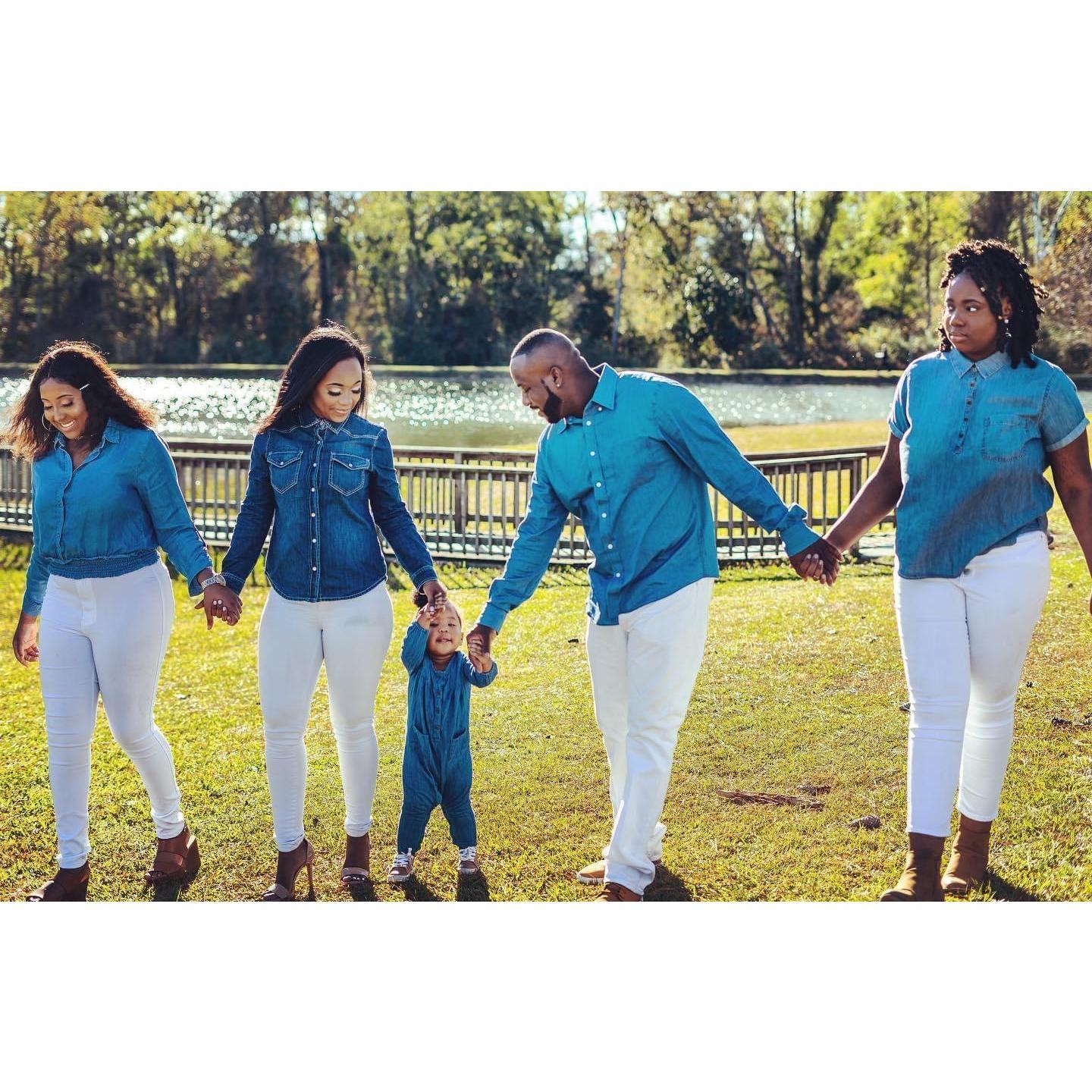 This is our family! James, Katrice, Chenoa, Jamesia, and Serenity