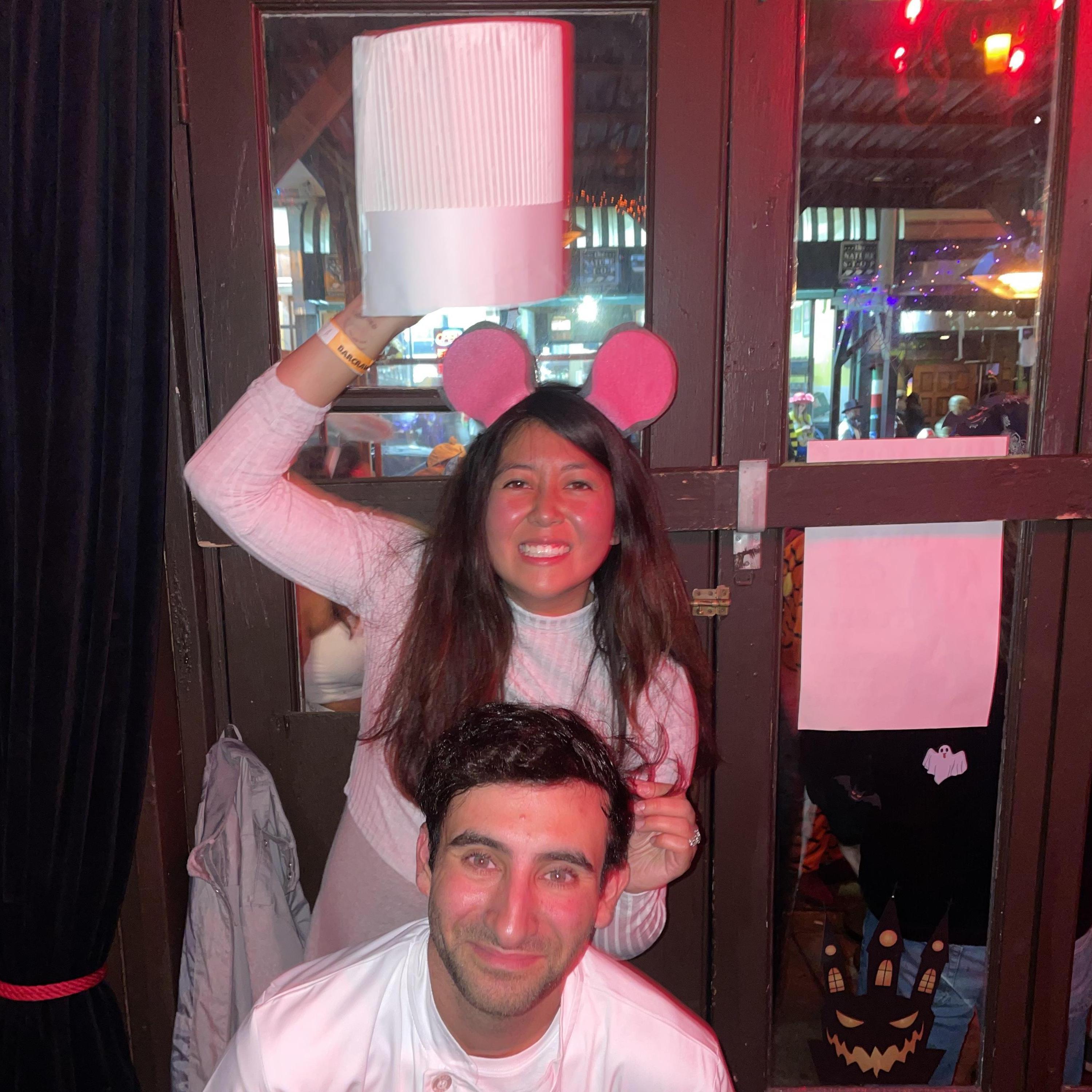 Ratatouille and Linguini (Halloween 2022)