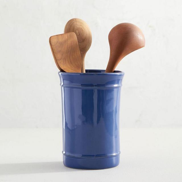 Cambria Kitchen Utensil Holder, Tall - Ocean