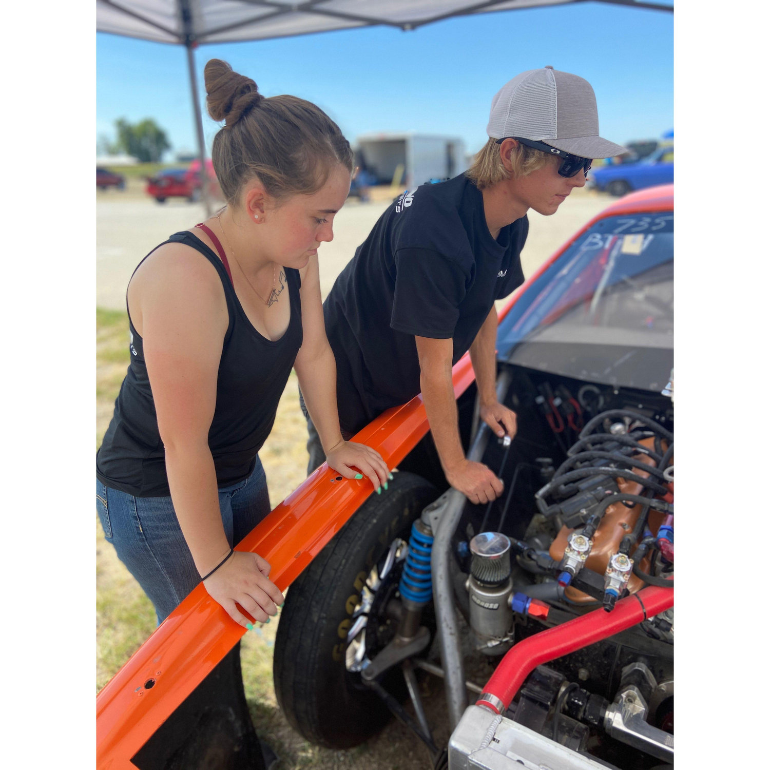 First time learning about race cars.