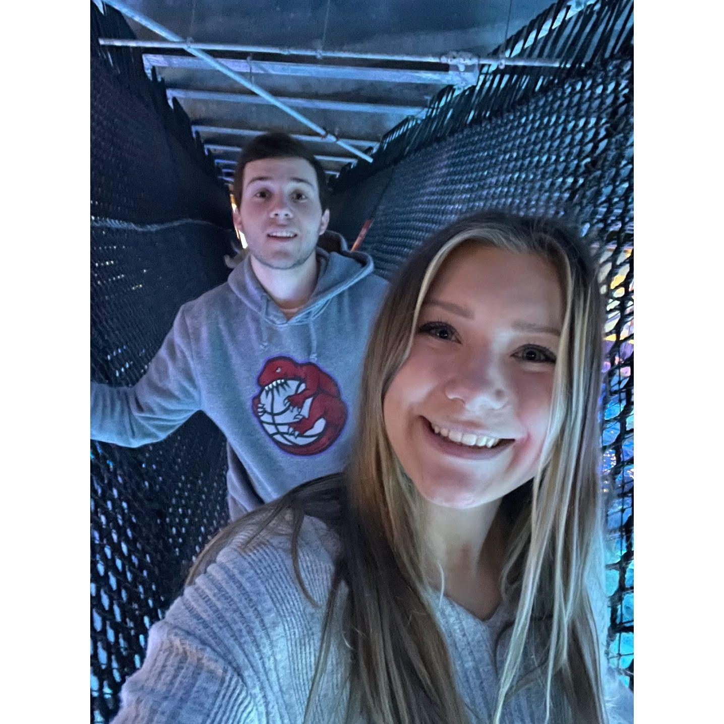 Celebrating 3 years at the Newport Aquarium