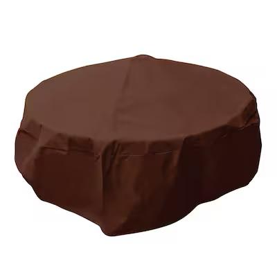 Master Forge 38-in Brown Round Firepit Cover