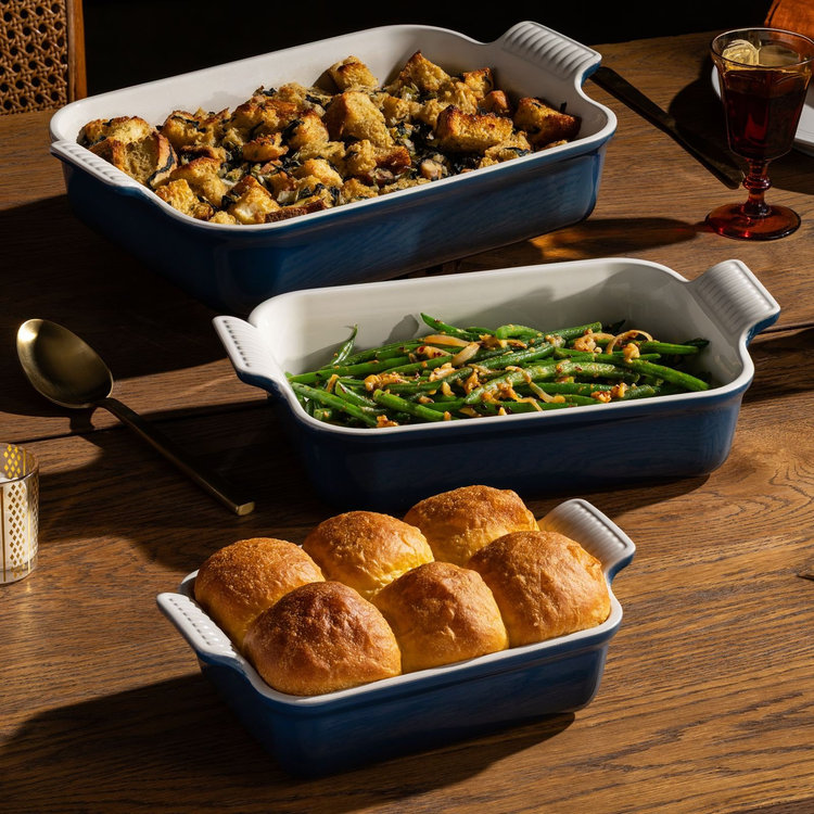 Le Creuset, Heritage 3-Piece Rectangular Baking Dish Set | Zola