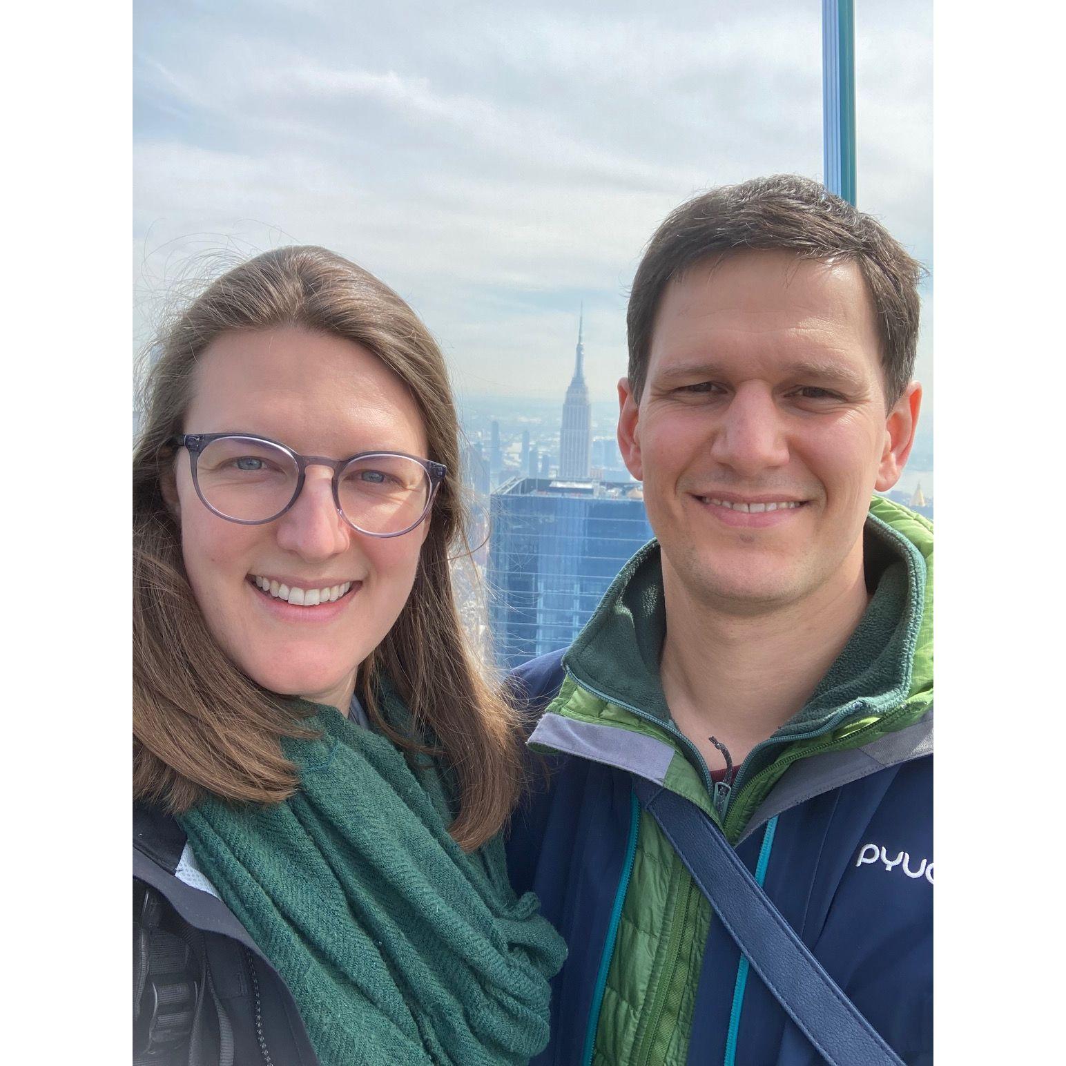 We started off in NYC and Washington DC, visiting friends, seeing sights, and going to museums.