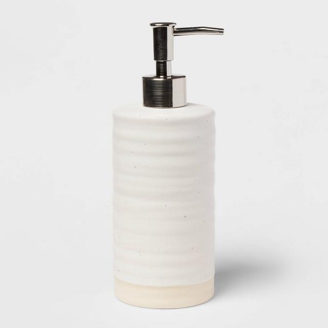 Ceramic Soap Pump Cream - Threshold™
