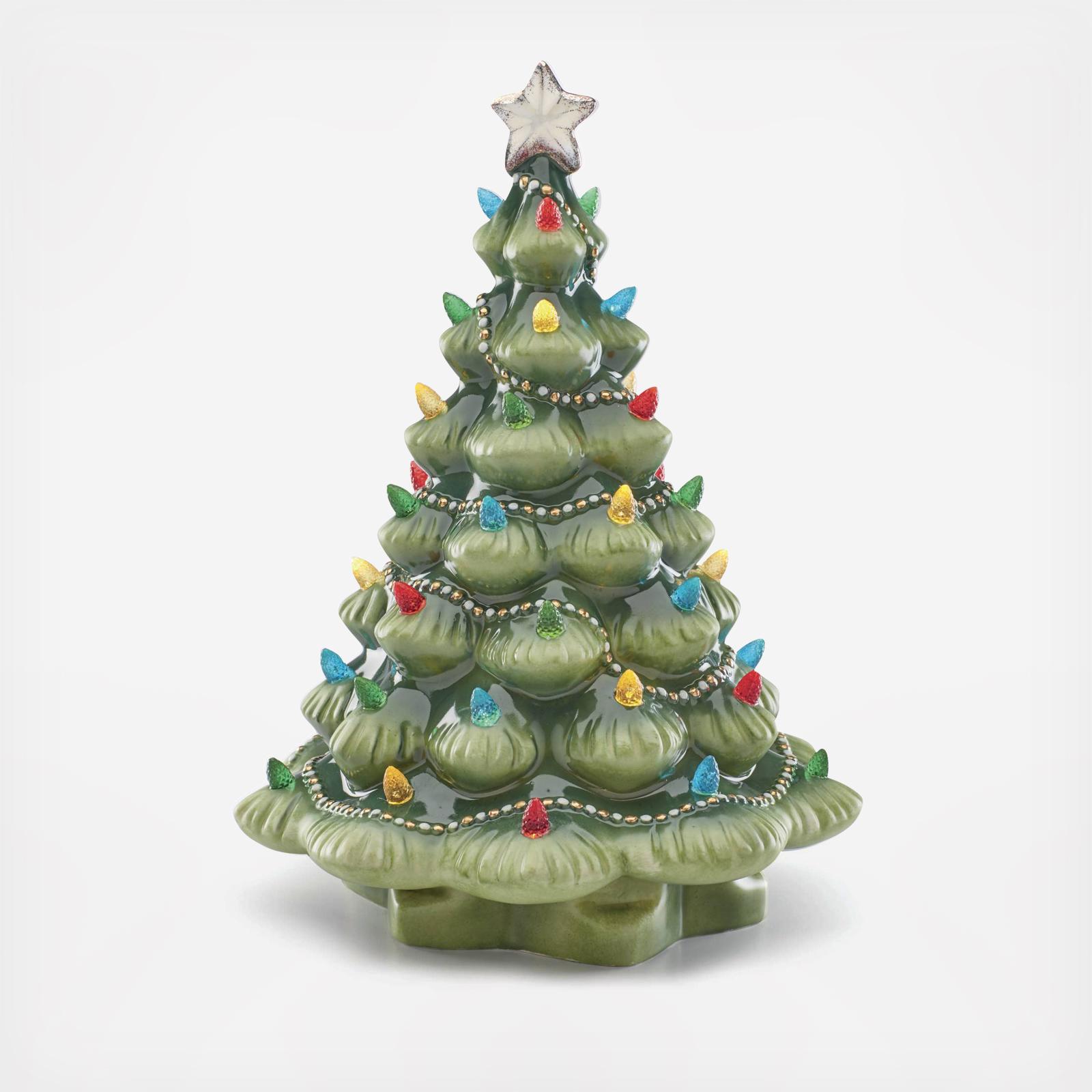 Lenox, Treasured Traditions Light-Up Tree | Zola