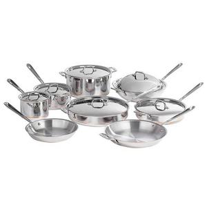 All-Clad Copper Core 14-piece Cookware Set