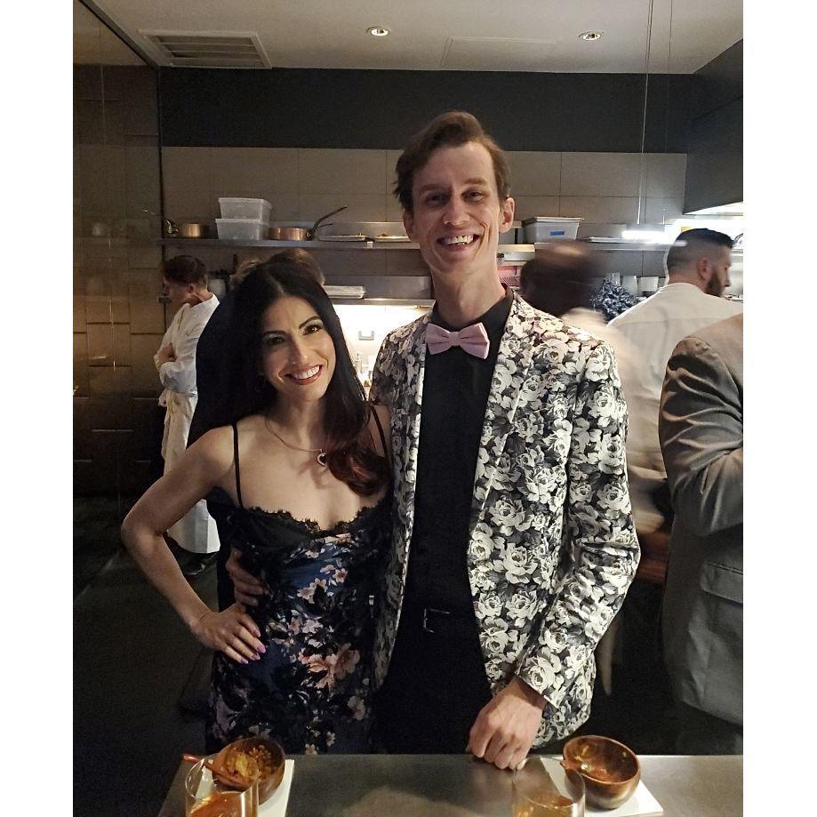 In the kitchen