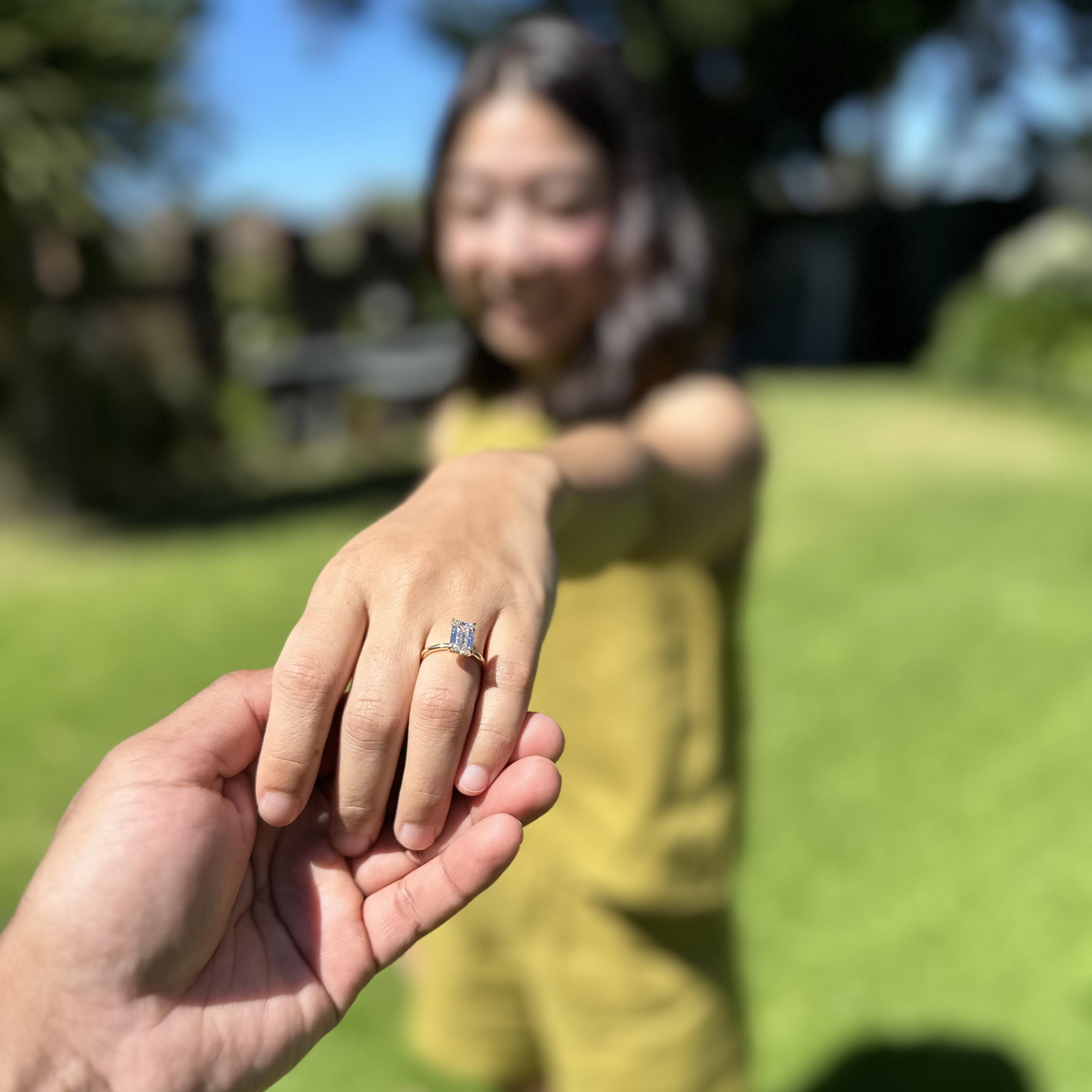 Of course, the ring has to make an appearance